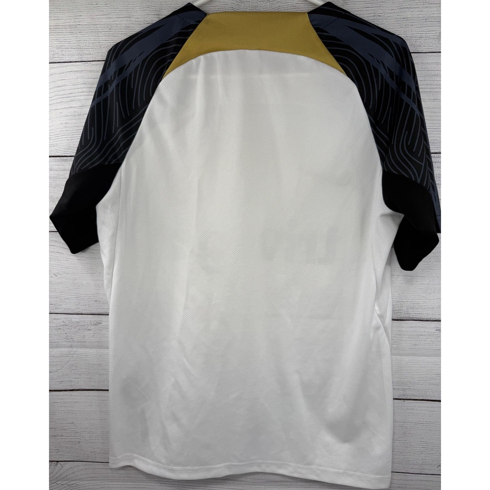 Nike Chelsea FC Training Jersey White Black Gold Trivago Soccer Shirt Mens Small - Picture 2 of 6
